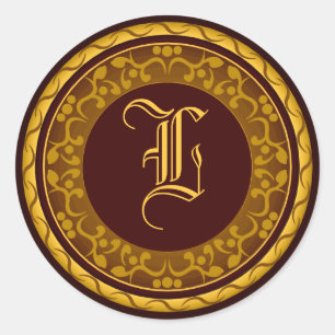 Najaar herfst herfst Envelope Seal Sticker