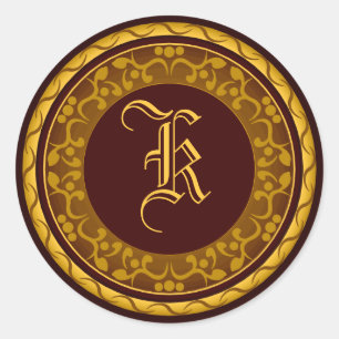 Najaar herfst herfst Envelope Seal Sticker