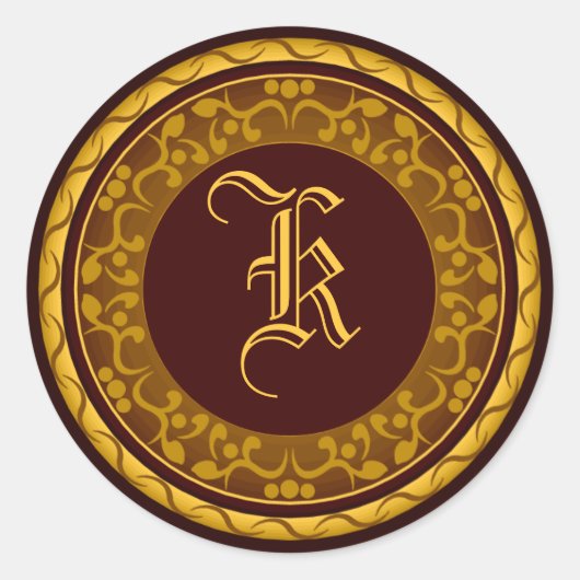 Najaar herfst herfst Envelope Seal Sticker (Voorkant)