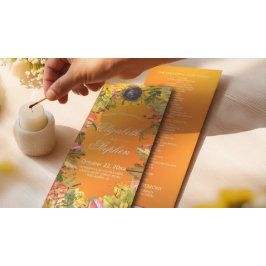 Najaar herfst herfst maple laat pompoenen programmakaart