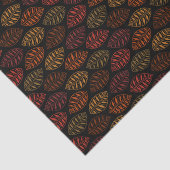 Najaar Herfst Leaf Pattern Tissuepapier (Detail)