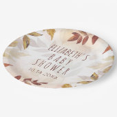 Najaar Herfst najaar Waterverf najaar Papieren Bordje (Gekanteld)