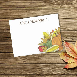 Najaar Herfst Oogst Waterverf Elegant Simple Post-it® Notes