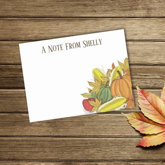 Najaar Herfst Oogst Waterverf Elegant Simple Post-it® Notes