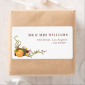 najaar herfst pomkins address label (Insitu)