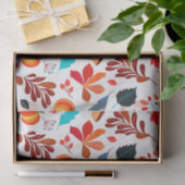 Najaar Herfst Thanksgiving Halloween Patroon Tissuepapier (Geschenk)