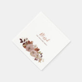 Najaar-/Herfst-vrienden geven/Bedankt geven het av Servet (Hoek)