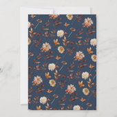 najaar huwelijk kaart (Achterkant)