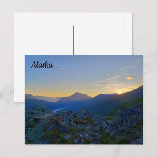 Najaar in Alaska Briefkaart (Voorkant / Achterkant)