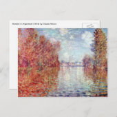 Najaar in Argentinië door Claude Monet Briefkaart (Voorkant / Achterkant)