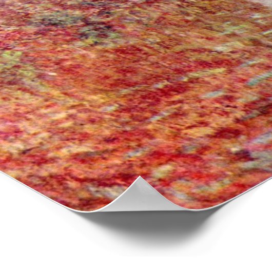 Najaar in Argentinië door Claude Monet Poster (Hoek)