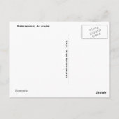 Najaar in Birmingham, Alabama Briefkaart (Achterkant)