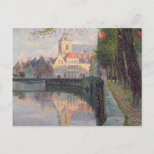Najaar in Brugge Briefkaart (Voorkant)