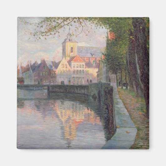 Najaar in Brugge Magneet (Voorkant)