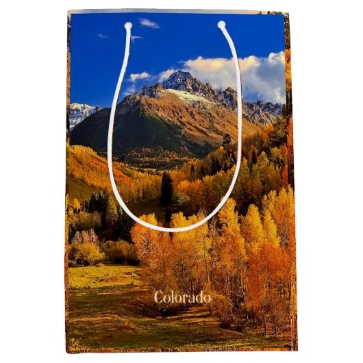 Najaar in Colorado Medium Cadeauzakje (Voorkant)