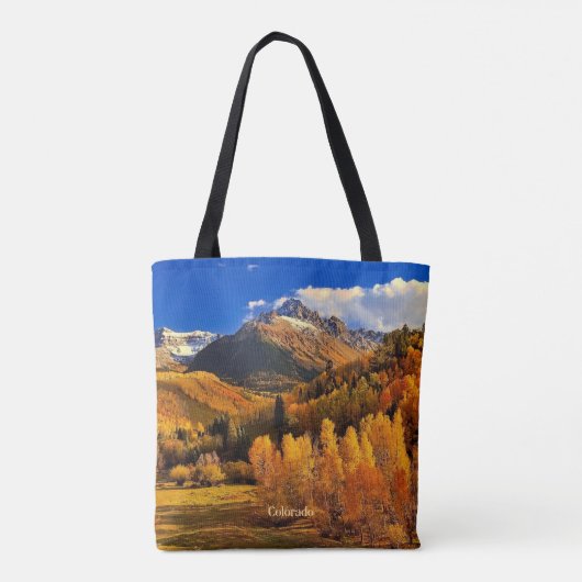 Najaar in Colorado Tote Bag (Achterkant)
