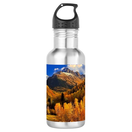 Najaar in Colorado Waterfles (Voorkant)