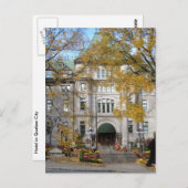 Najaar in de stad Quebec Briefkaart (Voorkant / Achterkant)