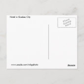 Najaar in de stad Quebec Briefkaart (Achterkant)
