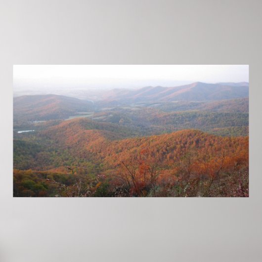 Najaar in de vallei poster (Voorkant)