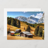 Najaar in het Oud-bergdorp Briefkaart (Voorkant / Achterkant)