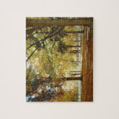 Najaar in het park legpuzzel (Verticaal)