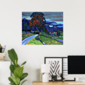 Najaar in Murnau, poster (Thuiskantoor)