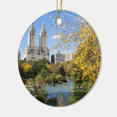 Najaar in New York, Thanksgiving Keramisch Ornament (Links)