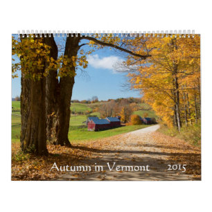 Najaar in Vermont - 2015 Kalender