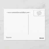 najaar in Vermont Briefkaart (Achterkant)