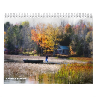 najaar in Vermont Kalender
