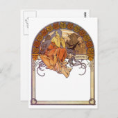 Najaar in Waiting Briefkaart (Voorkant / Achterkant)