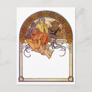 Najaar in Waiting Briefkaart