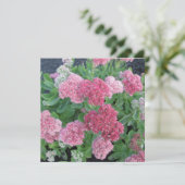Najaar Joy Sedum Flowering Garden Plant Roze Groen Kaart (Staand voorkant)