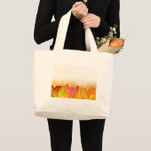 Najaar jumbo tas. grote tote bag (Voorkant (product))