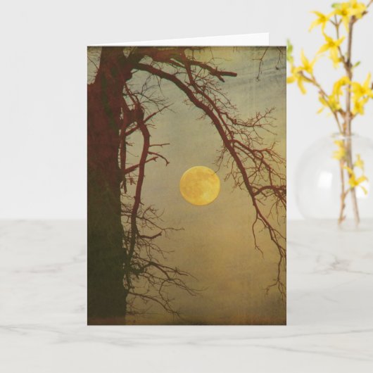 Najaar Kaart (Gele Bloem)