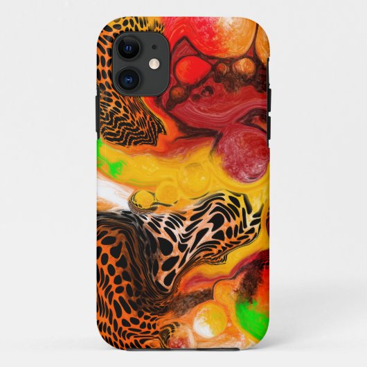 Najaar kleuren Abstracte kleuren verven Case-Mate iPhone Case (Achterkant)