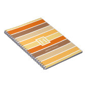 Najaar kleurenpalet met warme pasta | Gepersonalis Notitieboek (Rechterzijde)