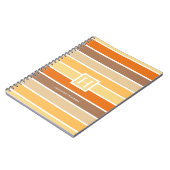 Najaar kleurenpalet met warme pasta | Gepersonalis Notitieboek (Linkerzijde)