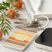 Najaar kleurenpalet met warme pasta | Gepersonalis Sleutelhanger (Voorkant Rechts)