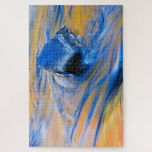 Najaar Kleurwater Abstract Legpuzzel (Verticaal)