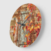 Najaar laat het Antiek venster van rood geel land  Grote Klok (Hoek)