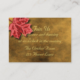 Najaar laat Kaarten voor ontvangst over