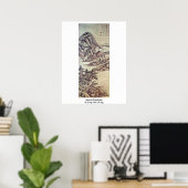 Najaar landschap door Tung Ch'i-Ch'Ang Poster (Thuiskantoor)
