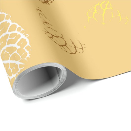 Najaar, Leaves Pattern 4 Cadeaupapier (Rol Hoek)