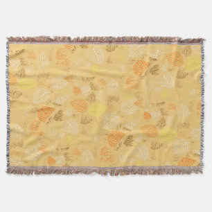 Najaar, Leaves Pattern 4 Deken