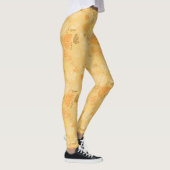 Najaar, Leaves Pattern 4 Leggings (Rechts)