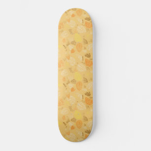Najaar, Leaves Pattern 4 Persoonlijk Skateboard