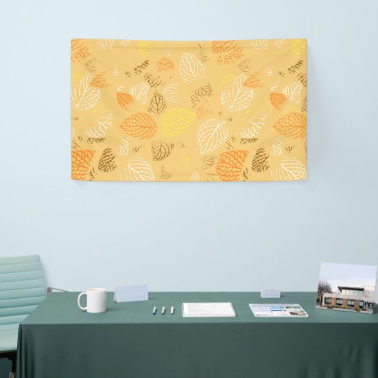 Najaar, Leaves Pattern 4 Spandoek (Beurs)