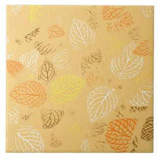 Najaar, Leaves Pattern 4 Tegeltje